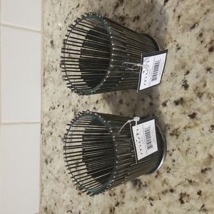 F50: 2 PCS MUTI CANDLE GOLDER